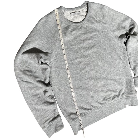 Outerknown Mens Gray Sweatshirt Raglan Long Sleeve Crewneck Pullover Casual - Picture 4 of 9